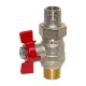 Bianchi Кран-американка шаровой d1/2" НН (421000040F) - 2