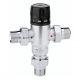 Термостатический клапан Caleffi антивапняний d1/2" с настройкой 30-65°C (521400) - 1