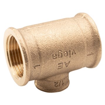 3130 Трійник редукційний бронзовий Ø1" x 3/4" x 1" ВВВ Viega GmbH (264420)