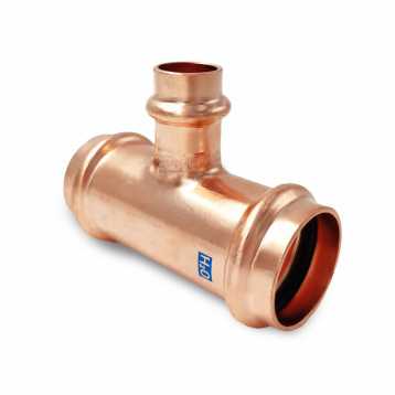 692U Тройник медный под пресс Ø35 х 28 х 35 AESPRES UNIKO® RM (692035028U)