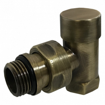 Кран відсікаючий кутовий BRUSH BRONZE Ø1/2" COMPACT Carlo Poletti Srl (V150410M) - 1