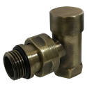 Кран відсікаючий кутовий BRUSH BRONZE Ø1/2" COMPACT Carlo Poletti Srl (V150410M)
