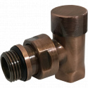 Кран відсікаючий кутовий BRUSH COPPER Ø1/2" COMPACT Carlo Poletti Srl (V150410I)