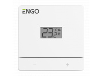 EASYBATW - Дротовий добовий термостат, 2хААА (білий) ENGO Controls (932332984)