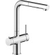 KITCHEN Змішувач для кухні (Cromo polished) з підключенням фільтру NOBILI (LV129117/3VCR)