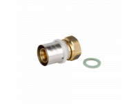PEXAL BRASS Збірний елемент (прес) Ø16 (2,25) х 3/4" В Valsir S.p.A. (VS0131606)