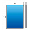 Сонячний колектор VT вертикальний 1250 x 2000 x 85 мм Ø22 10 bar 199° C Cordivari srl (3400306501350)