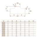 Трійник приварний сталевий DN 15 RM (200213001)