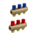 KIT239E650 Комплект колекторів Ø1" х 9 х 3/4"ЗР (червоний + синій) I50 мм BIANCHI F.LLI S.P.A. - 1