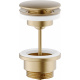 Донный клапан универсальный AV00110/11CGP (Miele brushed PVD) NOBILI (AV00110/11CGP)