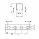Мuepro MPR Профіль монтажний 41 х 41 х 2,5 mm L3040 mm оцинкований (150937)