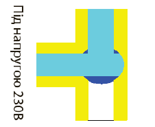 3-ходовий зонний клапан з самозворотним електроприводом Tervix Pro Line ZERG. Потоки 2