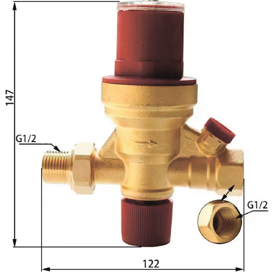 Редуктор для автоматичного наповнення Tervix Pro Line 1/2